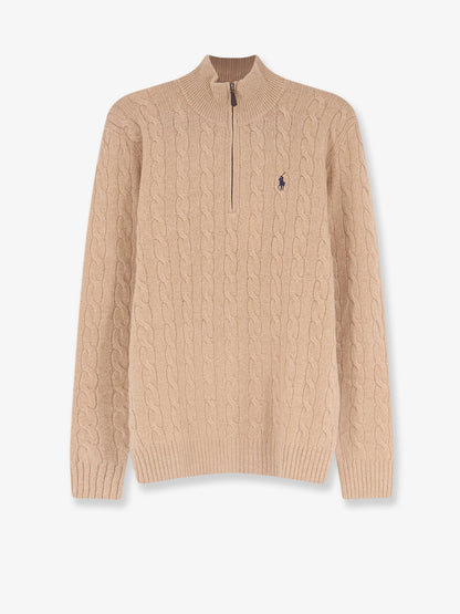 Cable-knit wool and cashmere sweater thumbnail