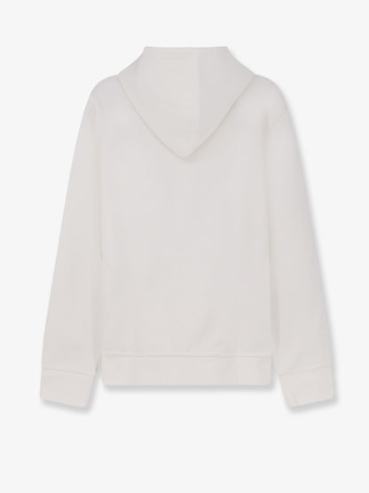 Cotton blend sweatshirt with iconic logo thumbnail