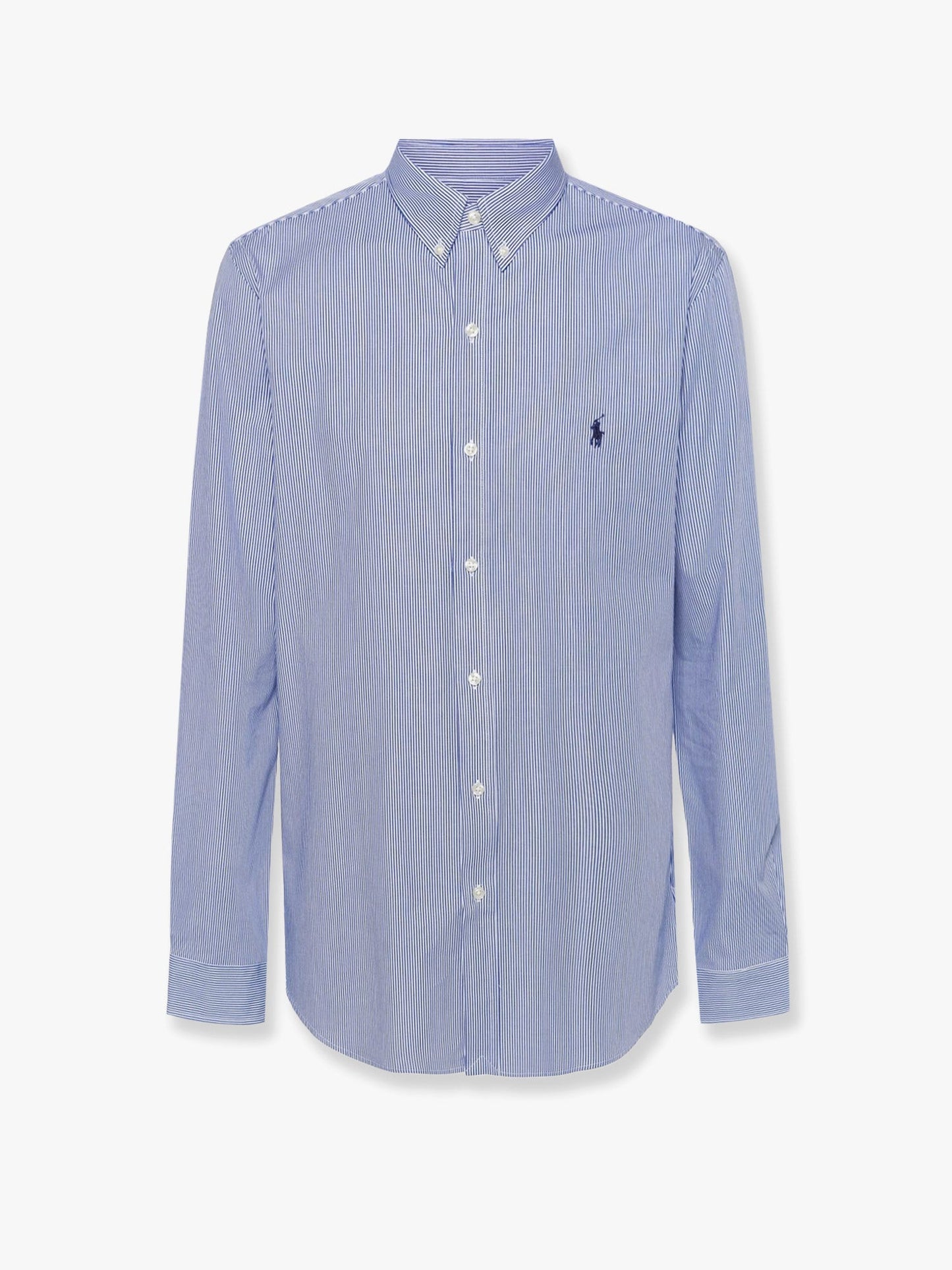 Camicia a righe in cotone stretch