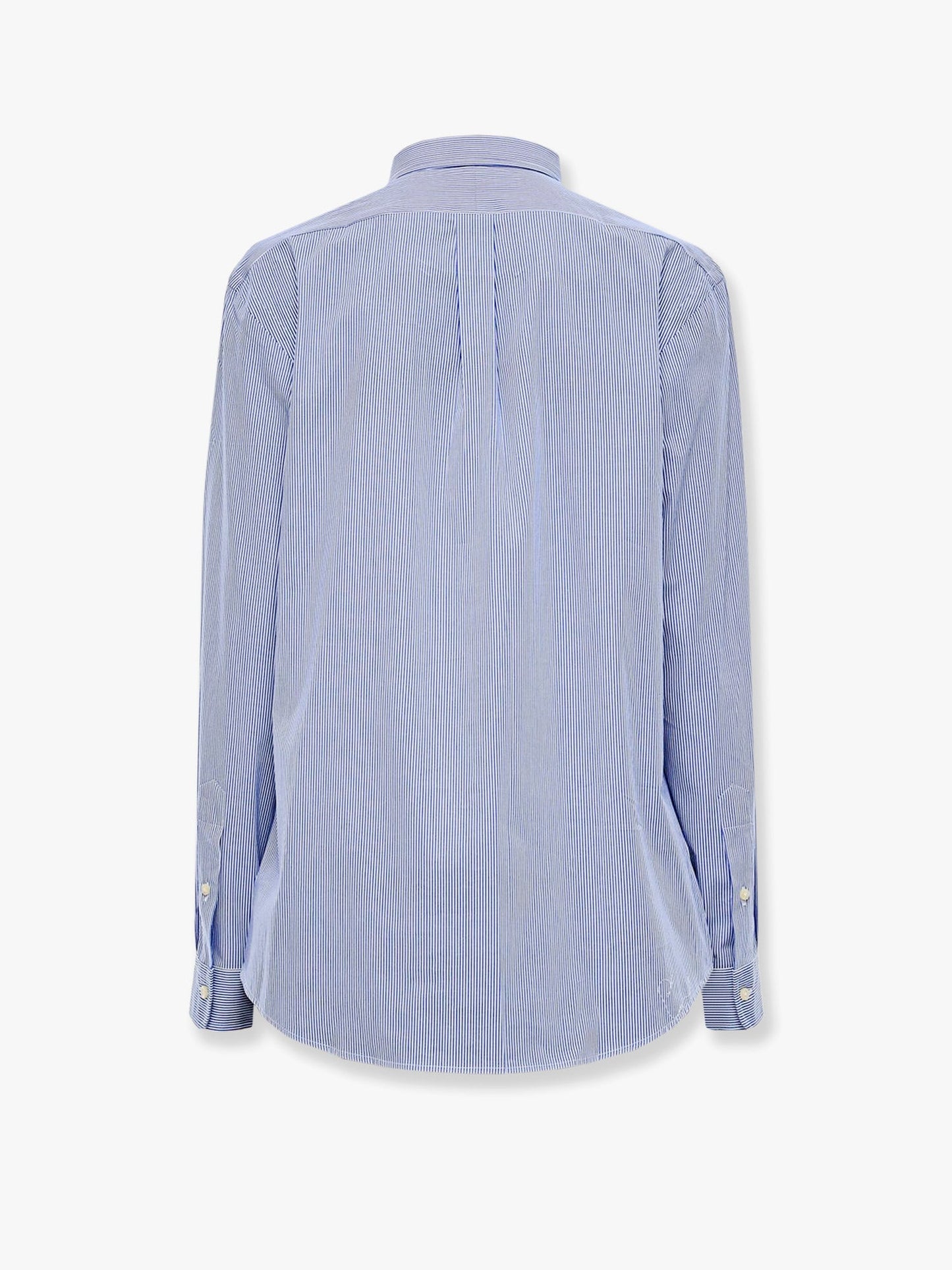 Camicia a righe in cotone stretch