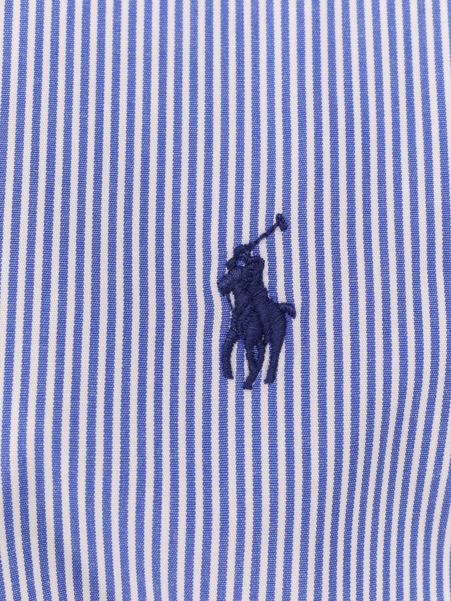 Camicia a righe in cotone stretch