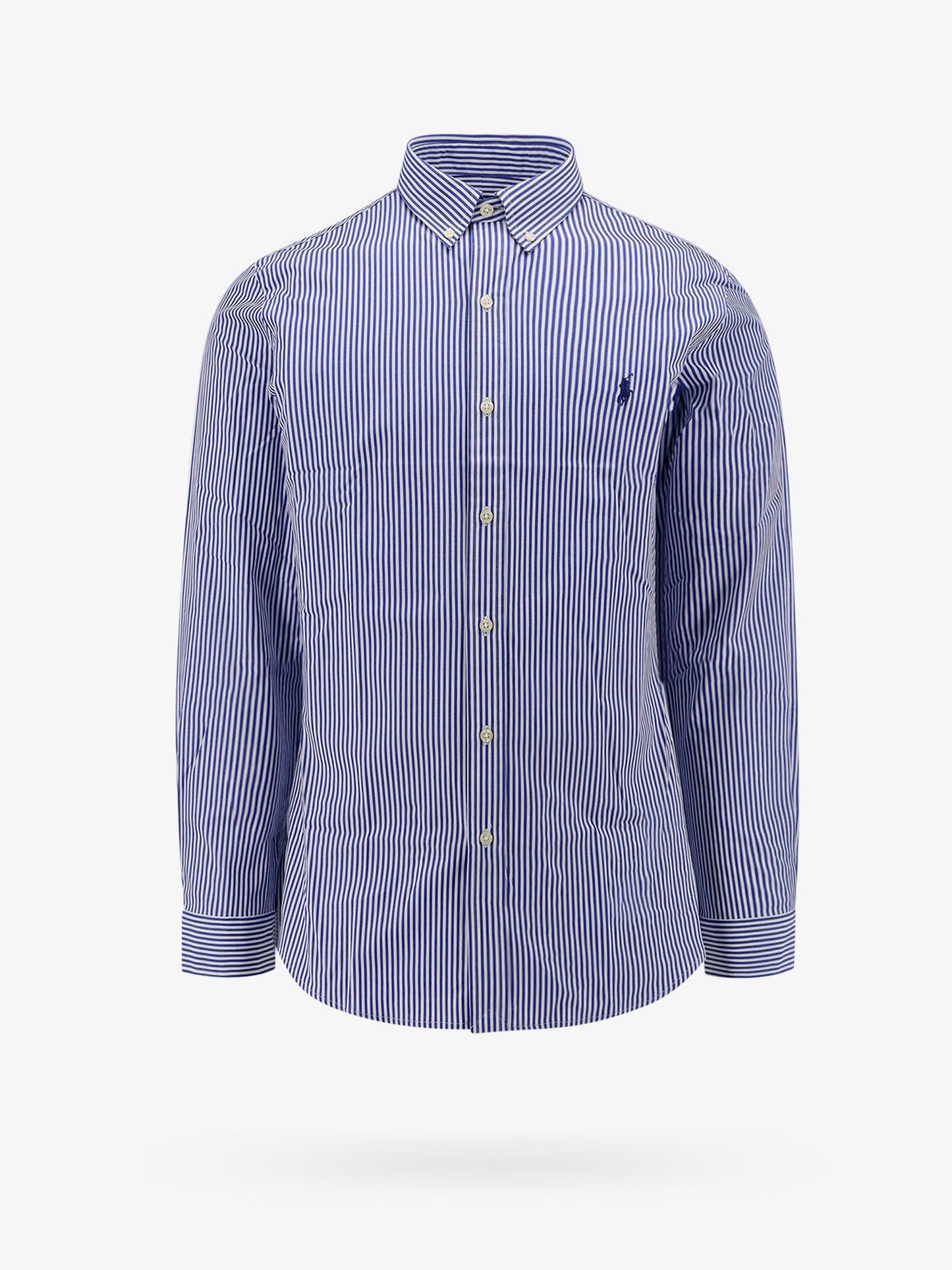 Striped stretch cotton shirt