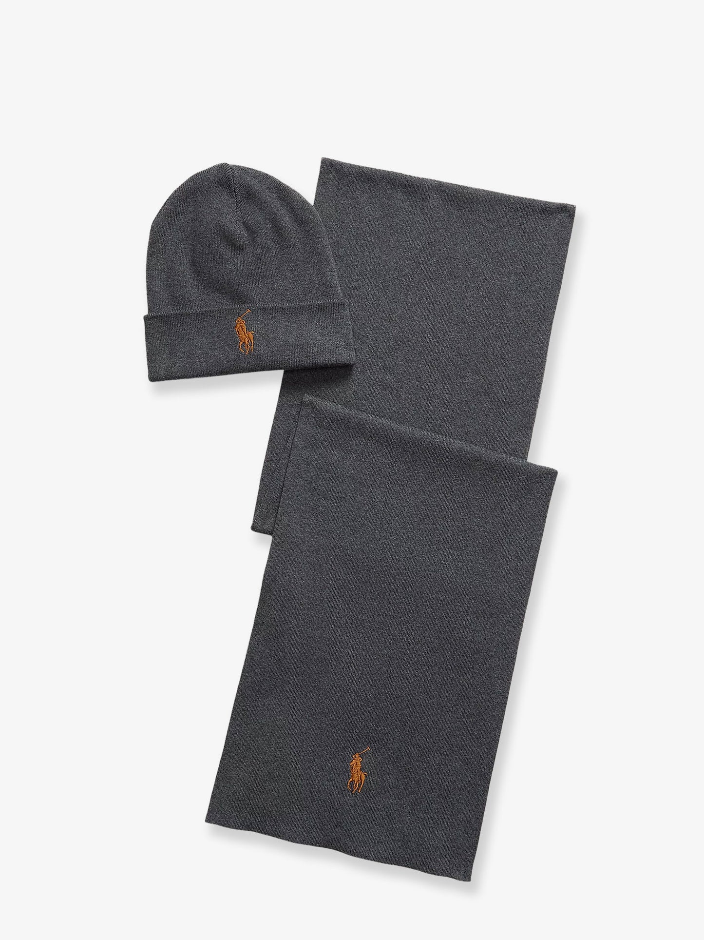 Cotton hat and scarf set