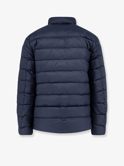 Packable recycled material down jacket thumbnail
