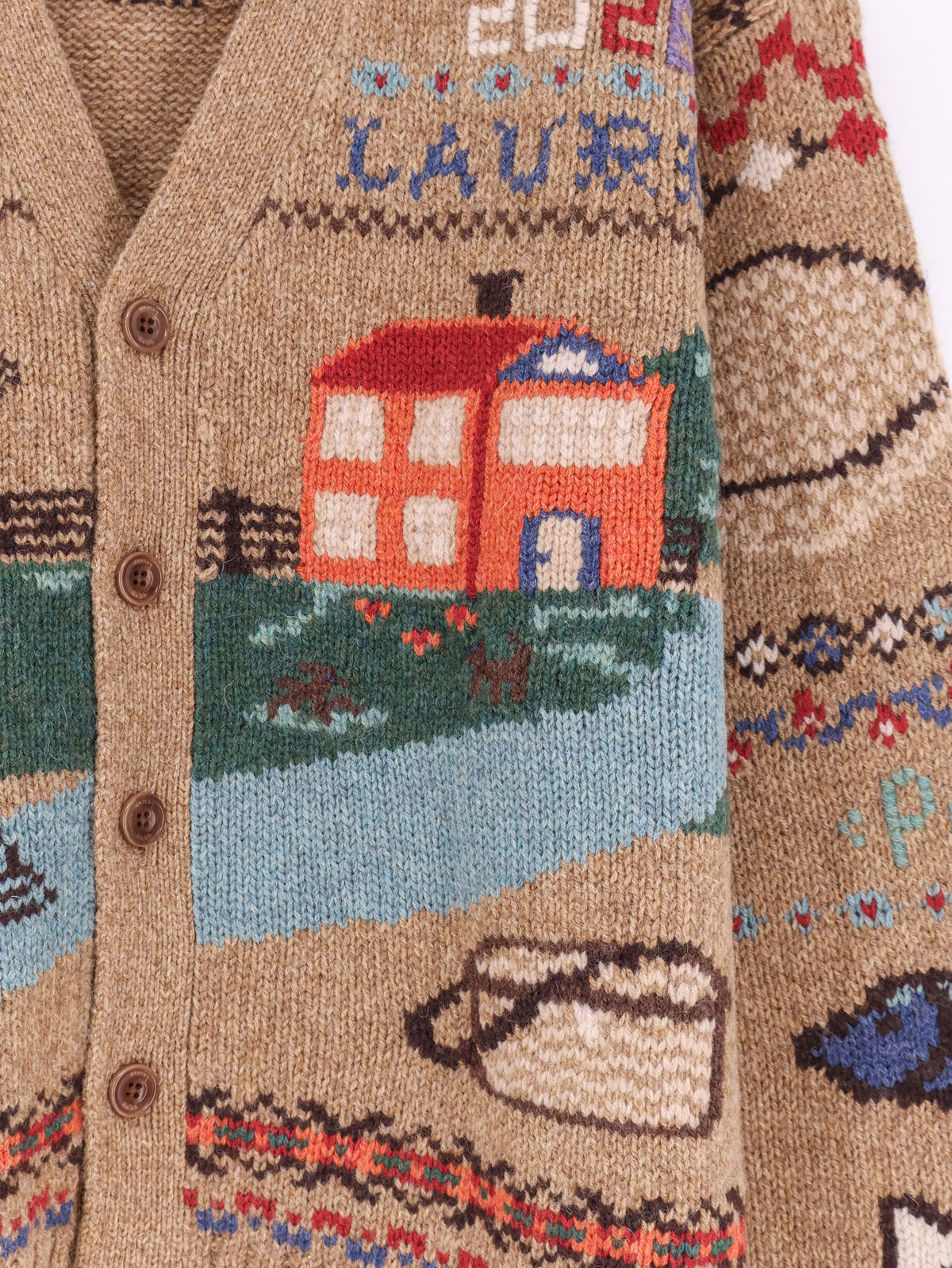 Wool cardigan