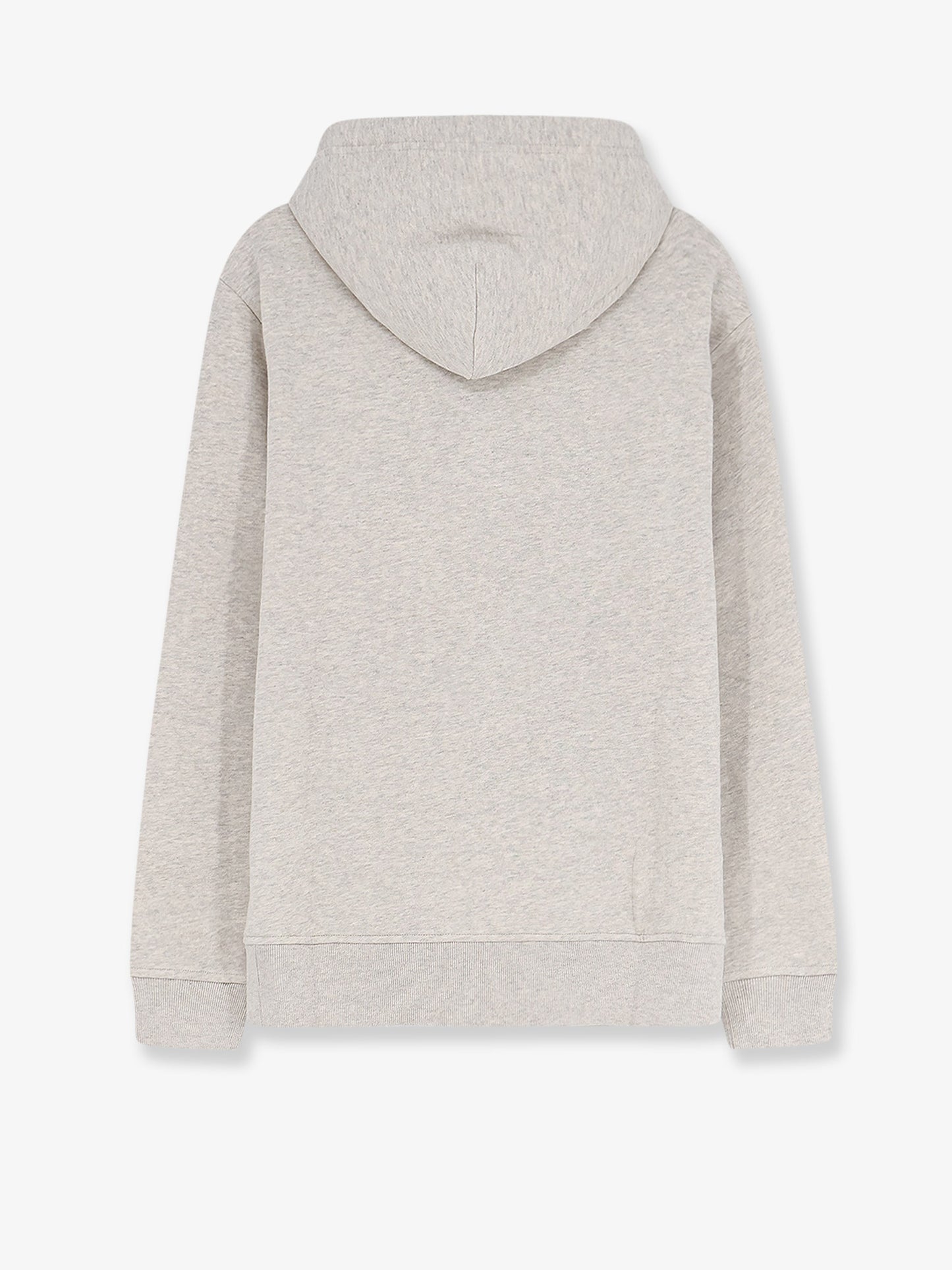 Hooded cotton blend sweatshirt