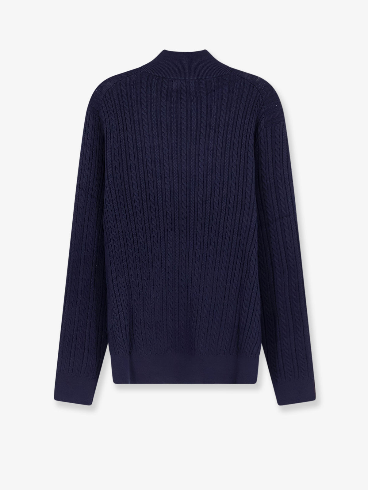 Cable Knit sweater with zip