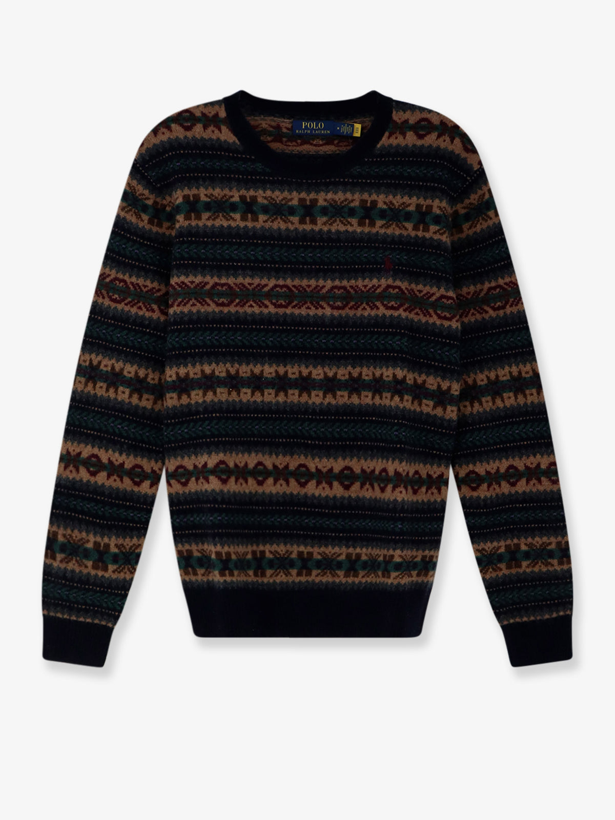 Responsible wool crew-neck sweater