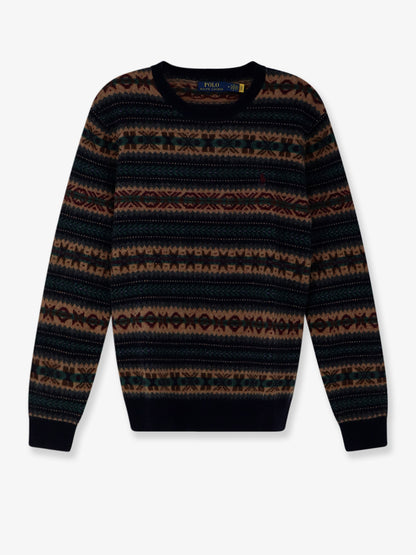 Responsible wool crew-neck sweater thumbnail