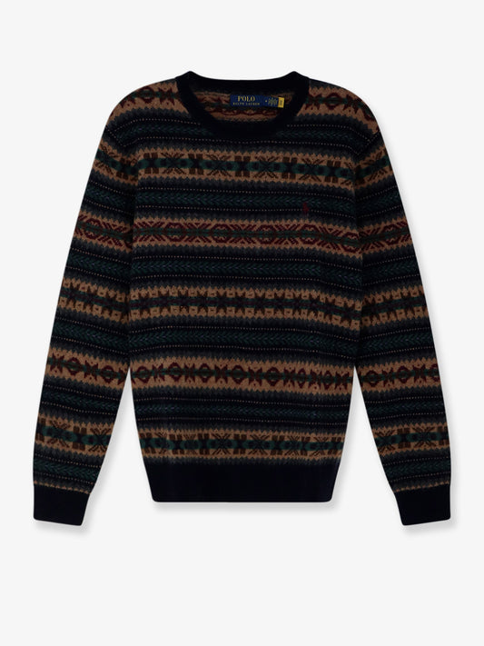 Responsible wool crew-neck sweater