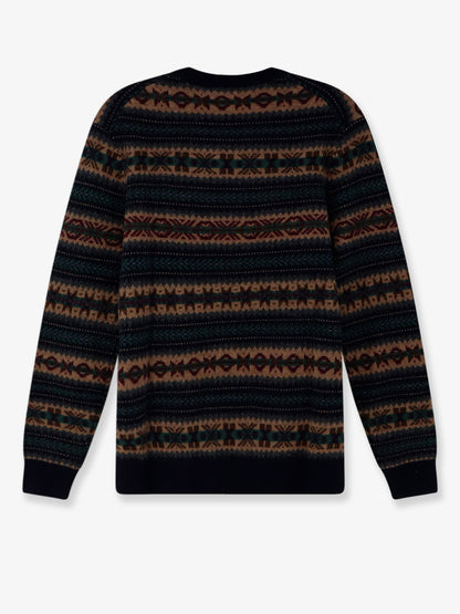 Responsible wool crew-neck sweater thumbnail