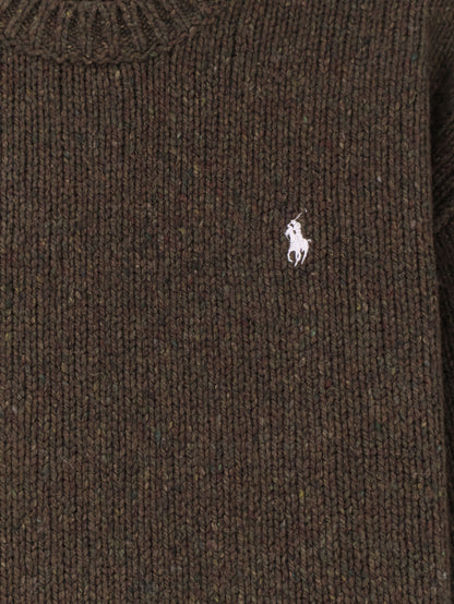 Melange wool blend sweater thumbnail