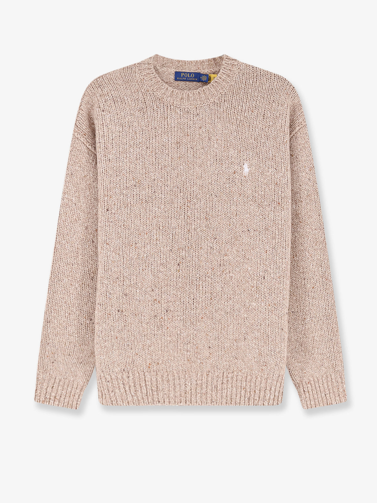 Melange wool blend sweater