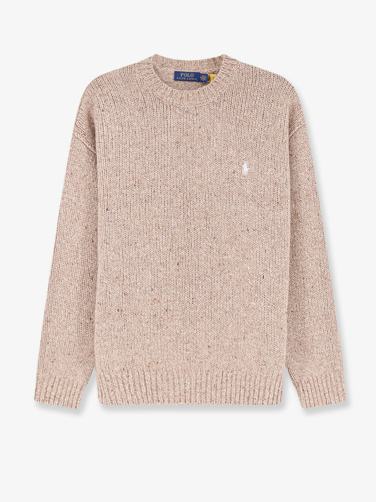 Melange wool blend sweater