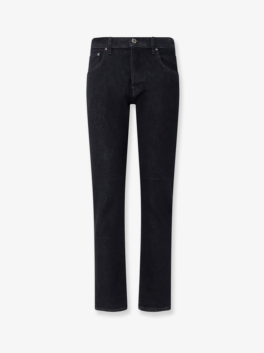 Black denim jeans