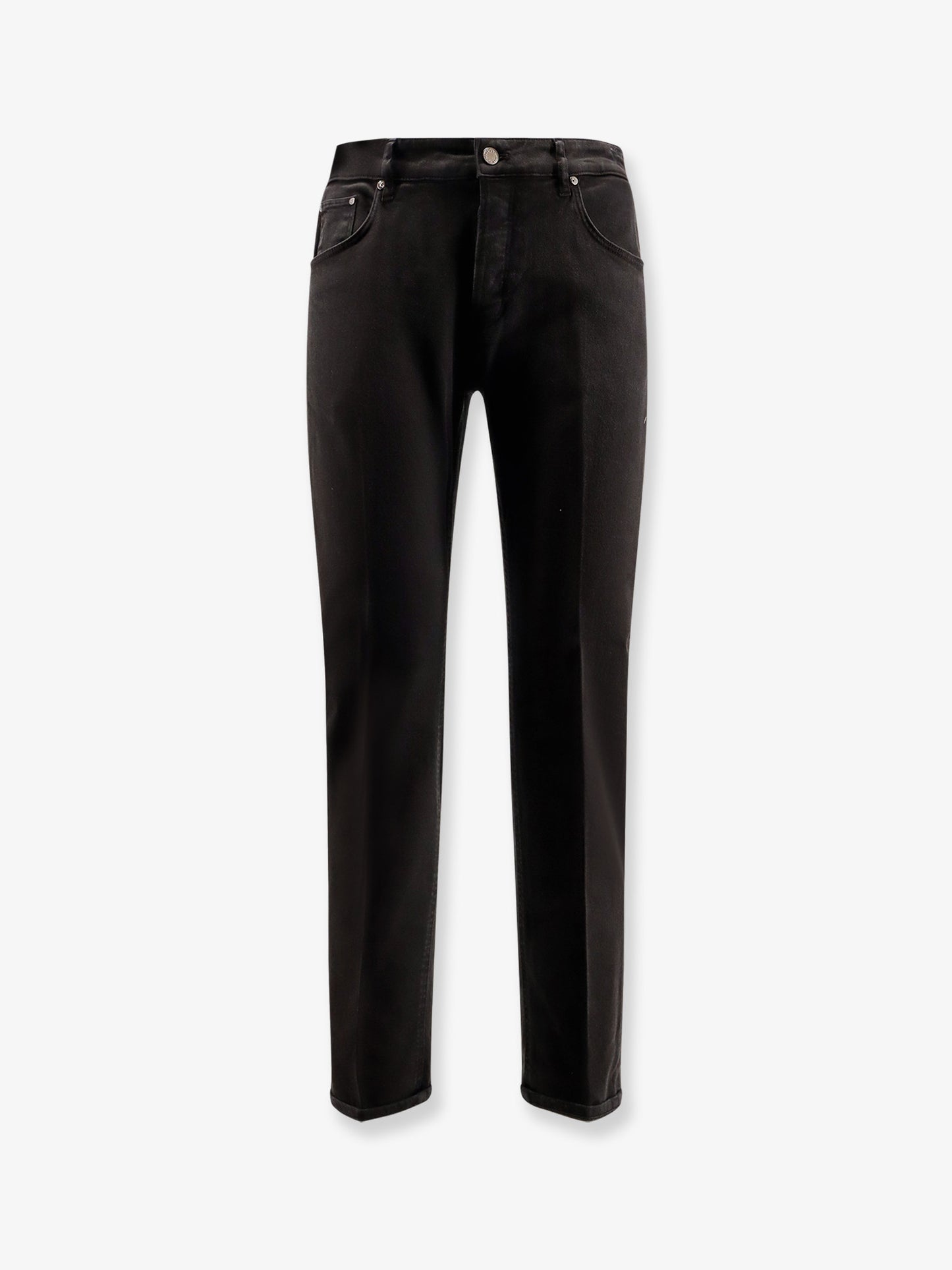 Black denim jeans