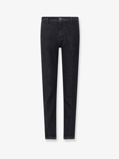 Indie black denim jeans thumbnail