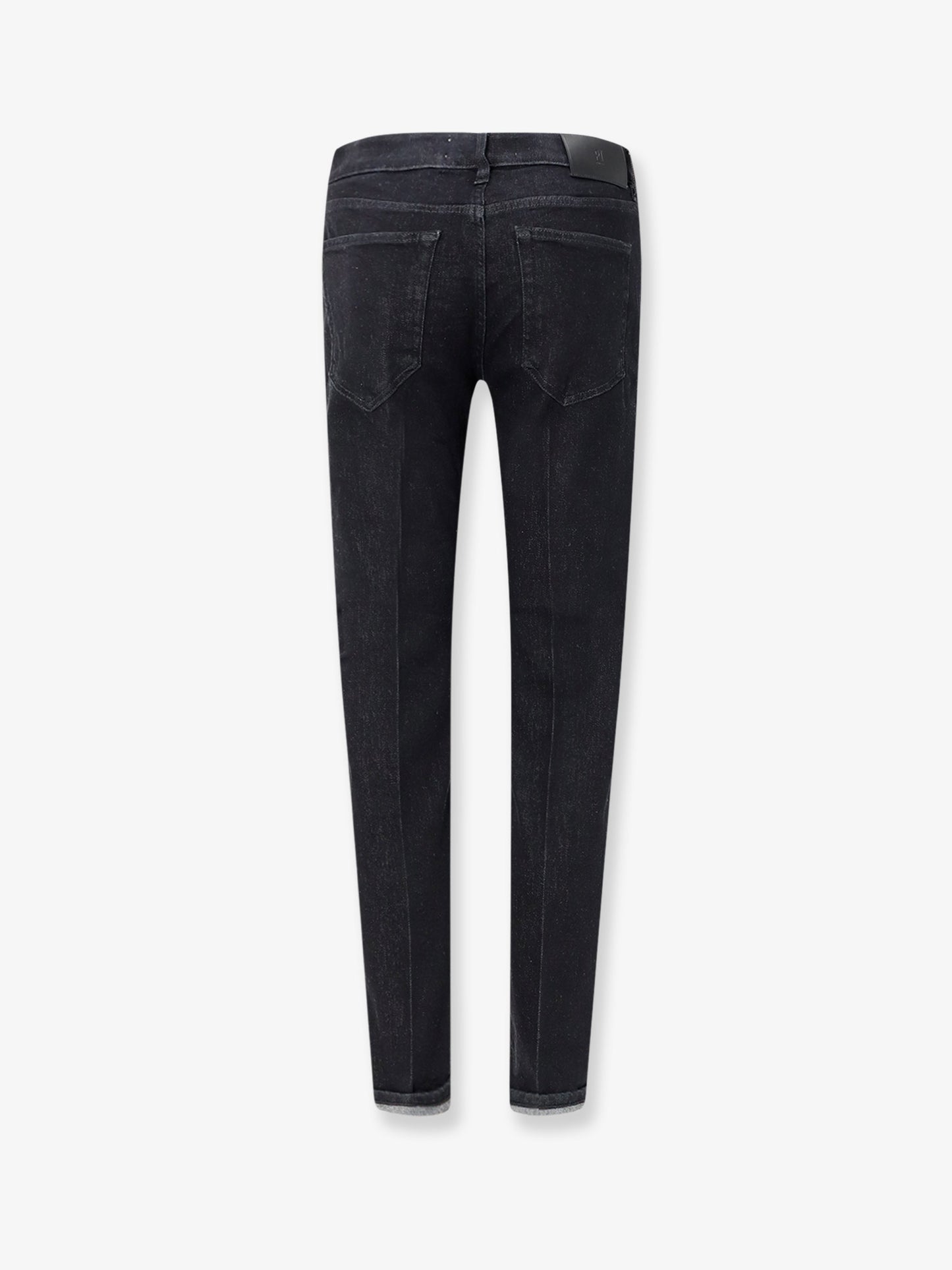 Indie black denim jeans