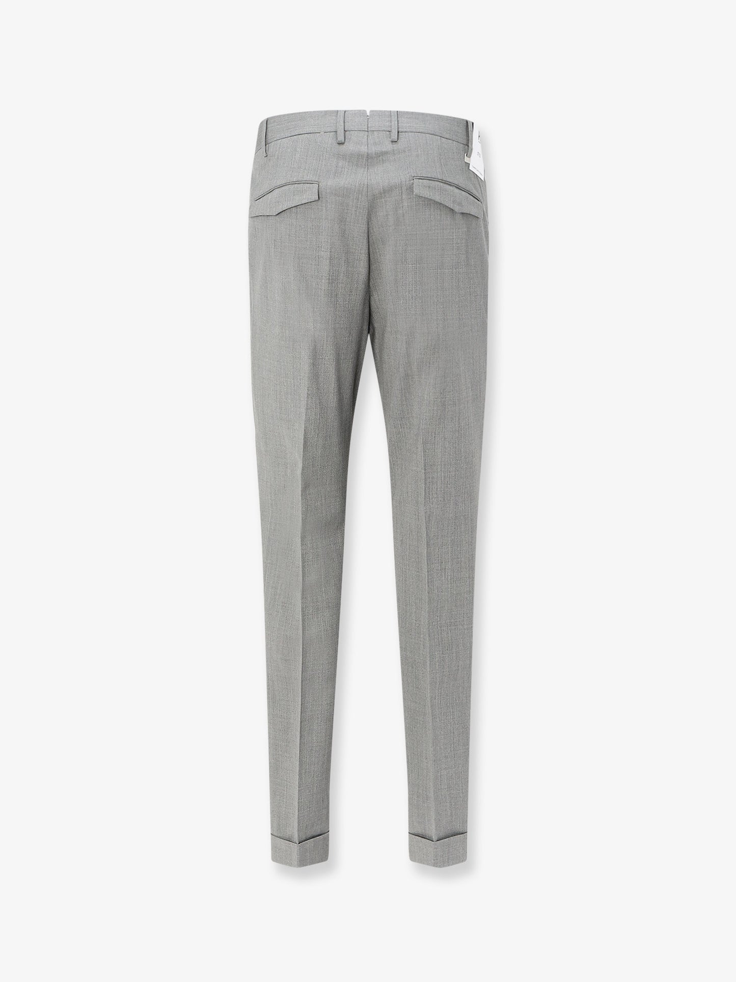 Madras wool trousers