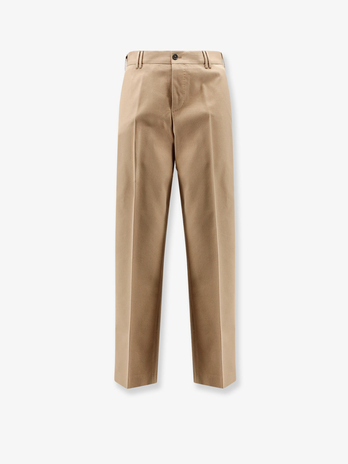 Michael wool and cotton blend trousers