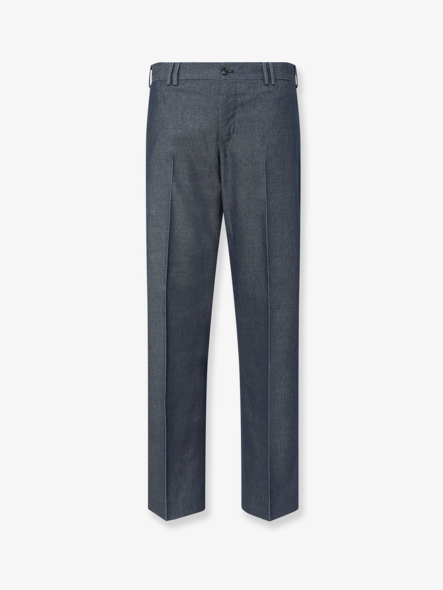 Michael trousers in a wool and cotton blend