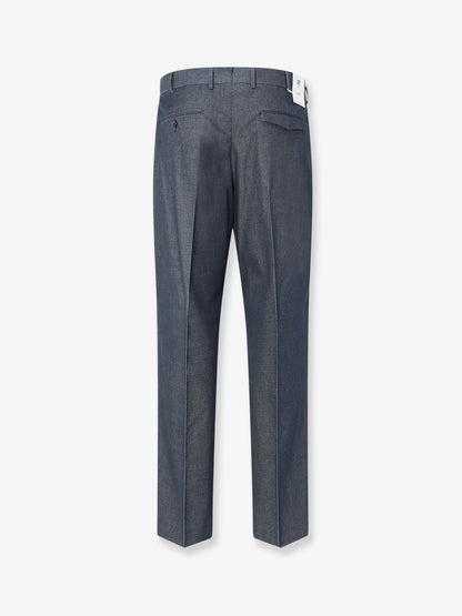 Michael trousers in a wool and cotton blend thumbnail