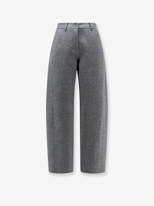 Wool and cashmere trousers