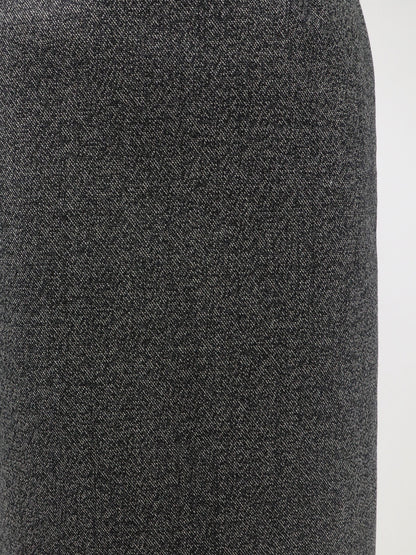 Tweed wool midi skirt thumbnail