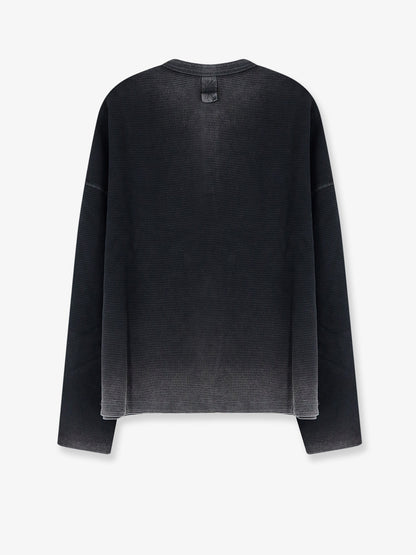 Cotton Henley T-shirt with a washed-out effect thumbnail