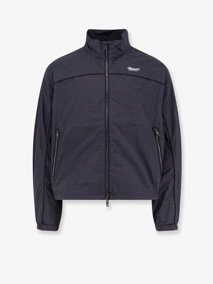 Riot Track nylon jacket with checkered pattern thumbnail