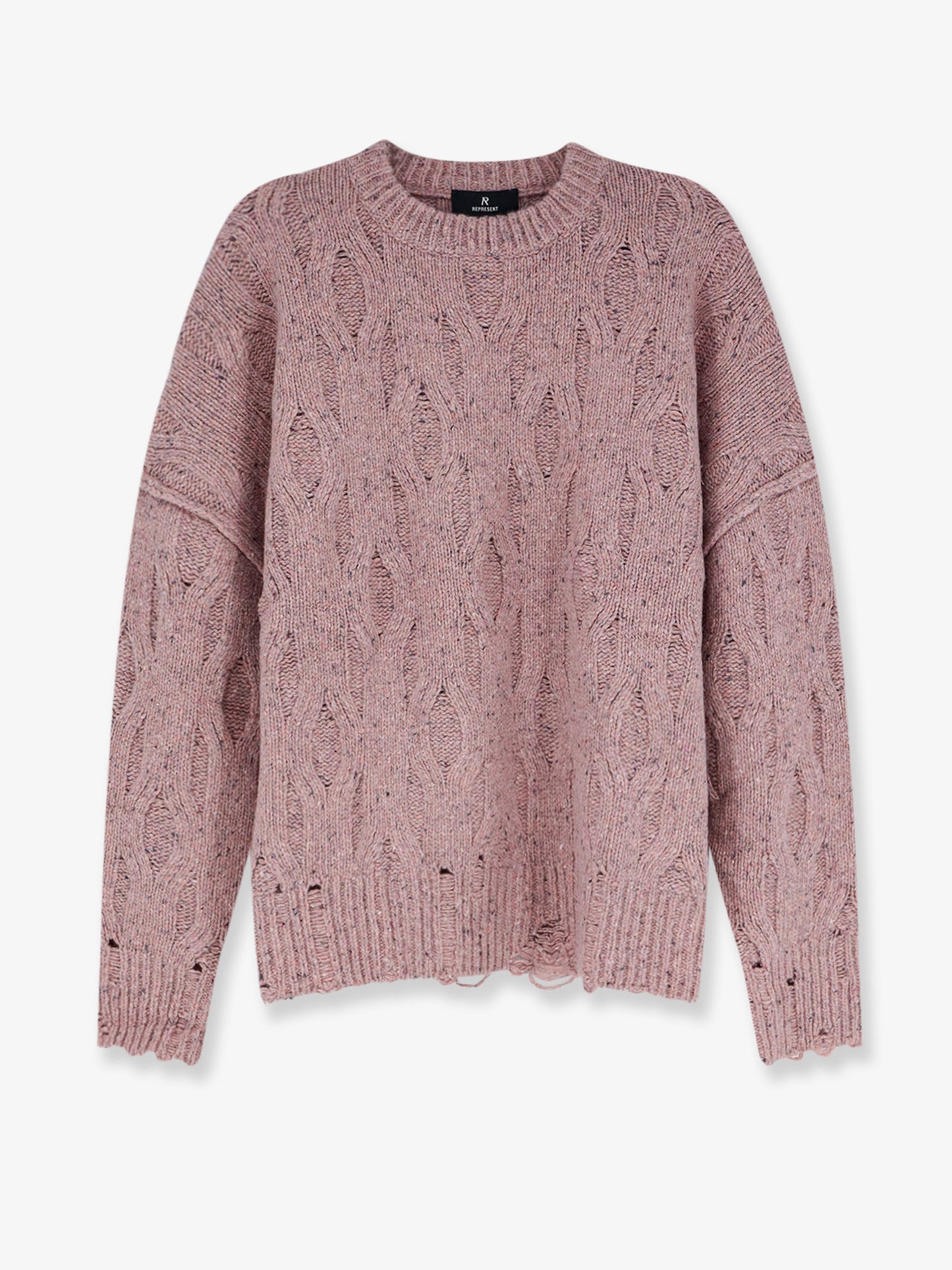 Wool and viscose blend sweater