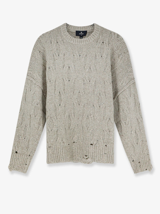 Wool and viscose blend sweater