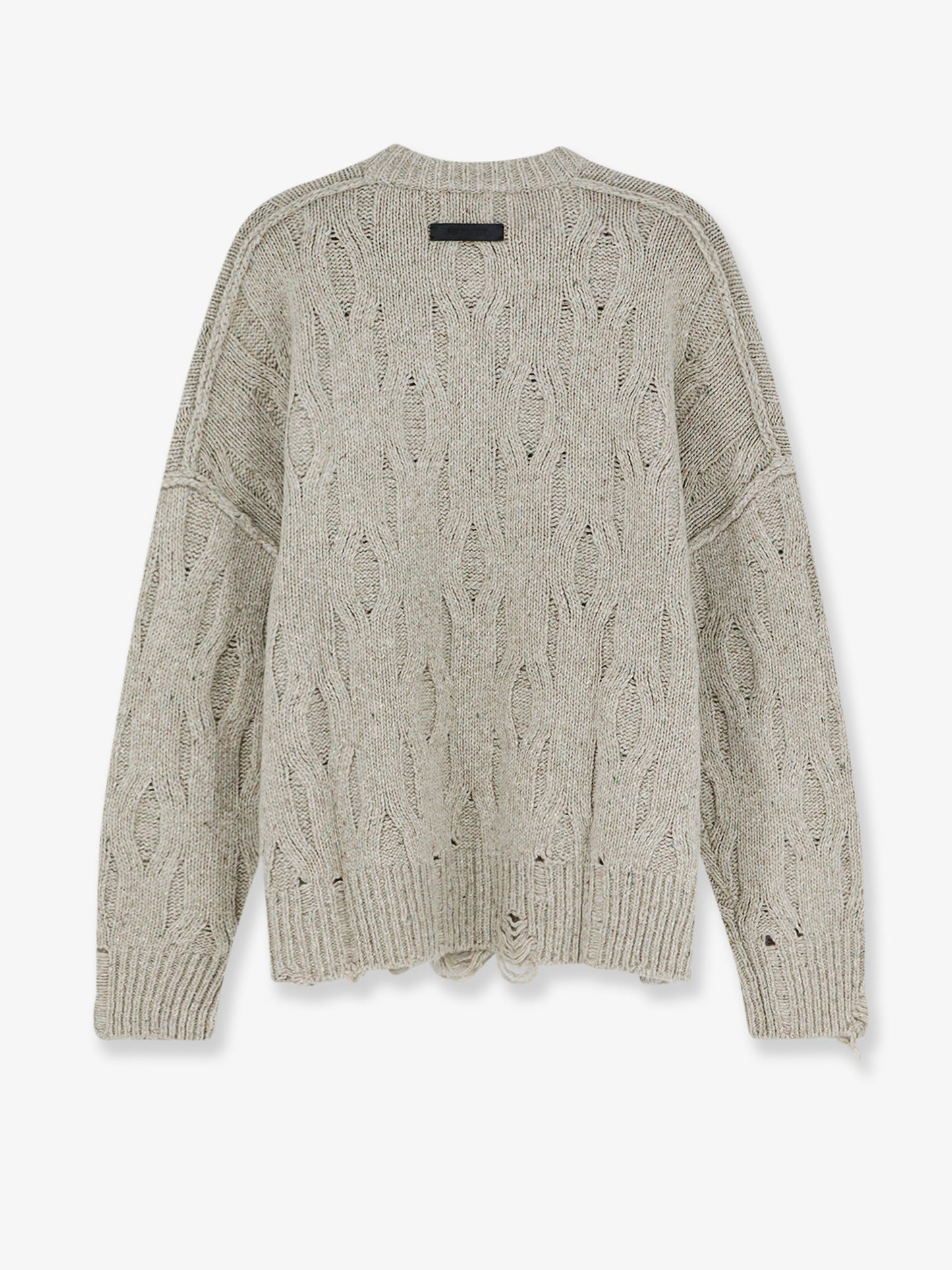 Wool and viscose blend sweater