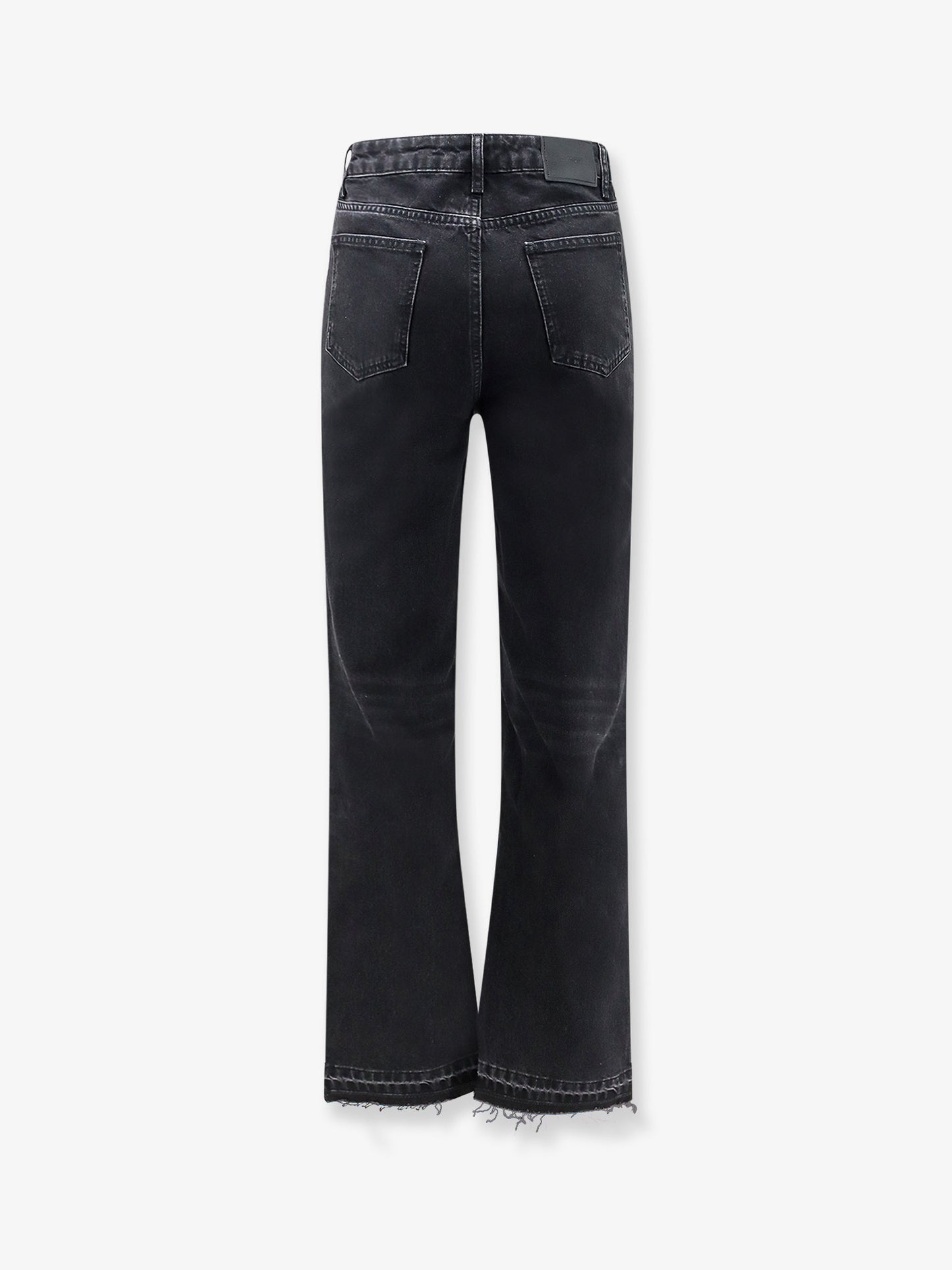 Heaton black denim jeans