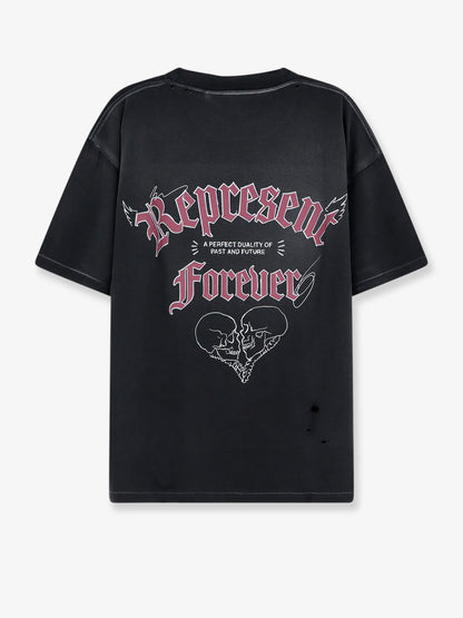 T-shirt in cotone effetto used thumbnail