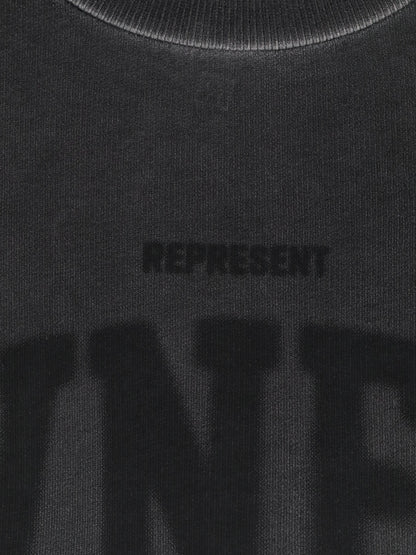 Melange cotton sweatshirt thumbnail