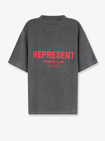 T-shirt in cotone con stampa frontale thumbnail