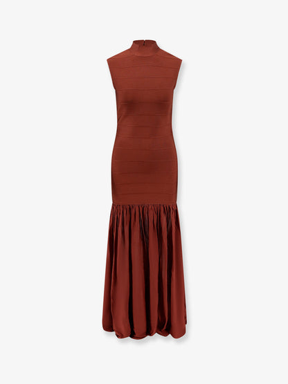 Zosima long viscose dress thumbnail