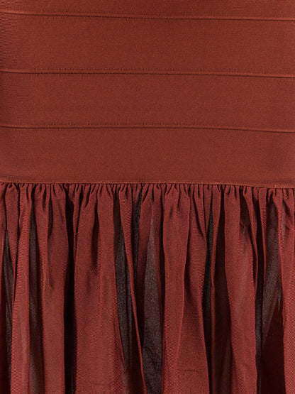Zosima long viscose dress thumbnail