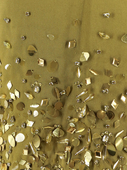 Vestito Mini con paillettes e strass thumbnail
