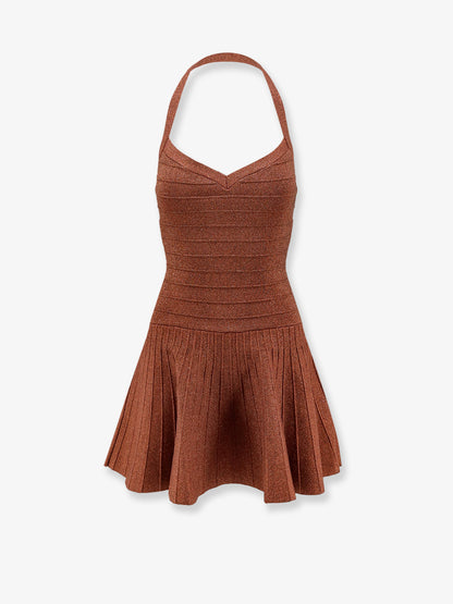 Vestito in maglia con effetto lurex thumbnail