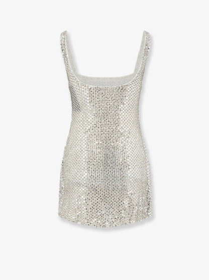 Mini dress with seqiuins and rhinestones thumbnail
