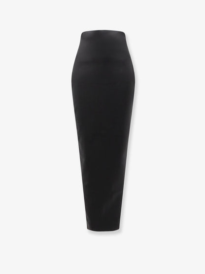 Dirt Pillar Long Stretch Wool Blend skirt thumbnail