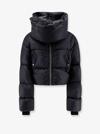 Crop-fit nylon down jacket thumbnail