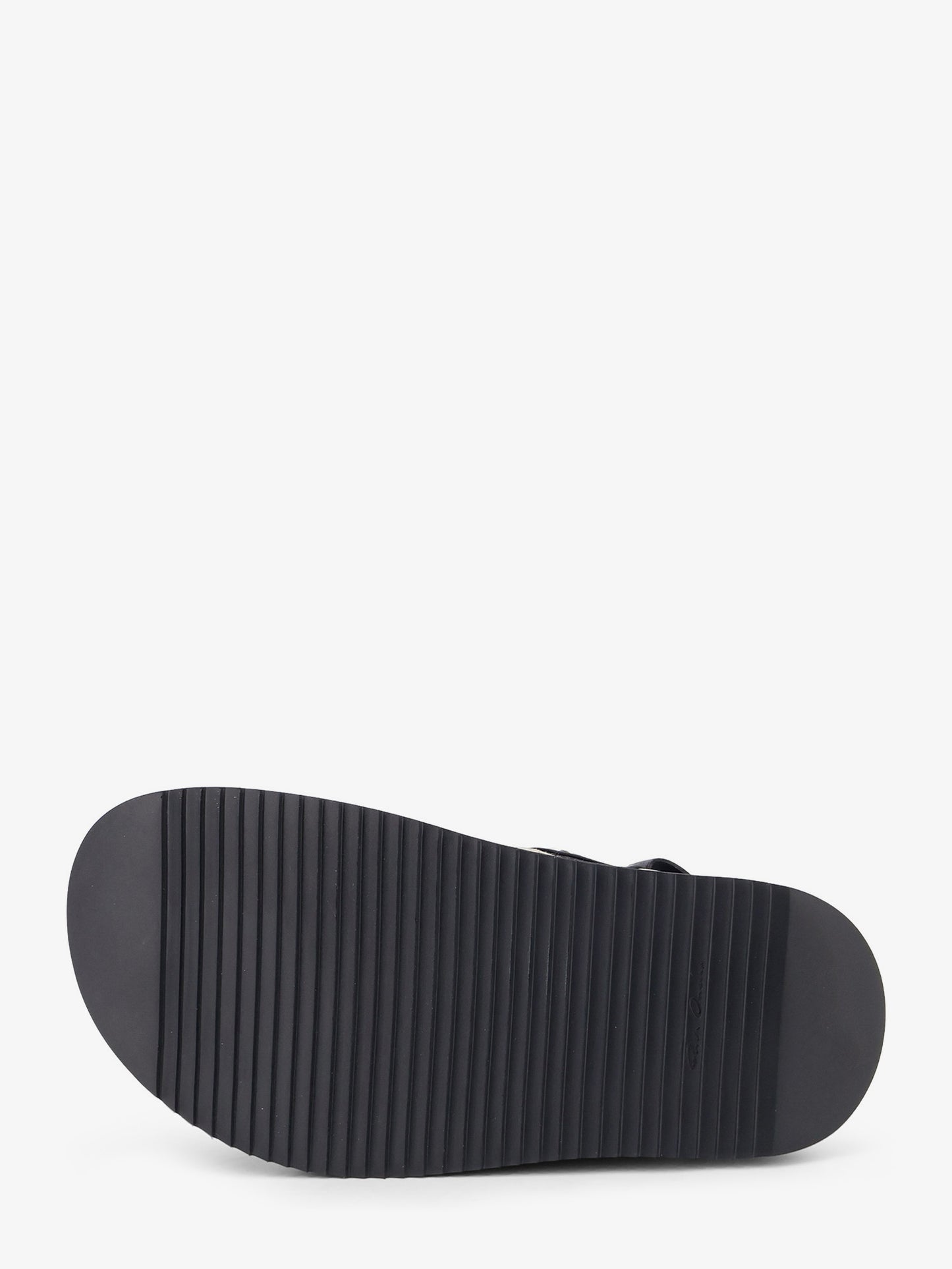 Sandali Padded Megalace Platform in pelle