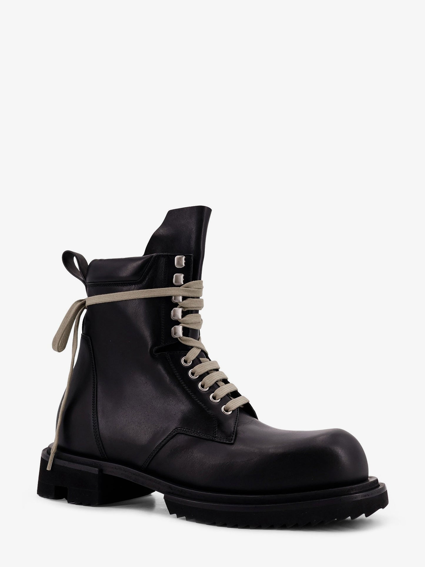 Leather boots