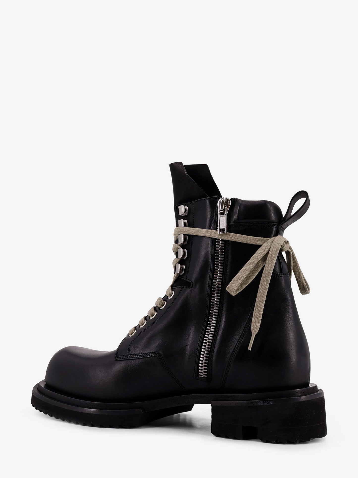 Leather boots