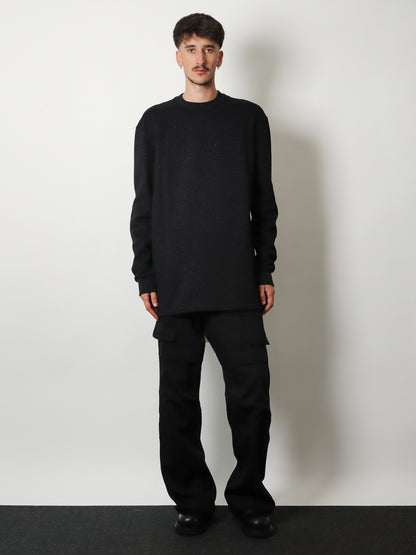 Wool and cotton blend sweater thumbnail