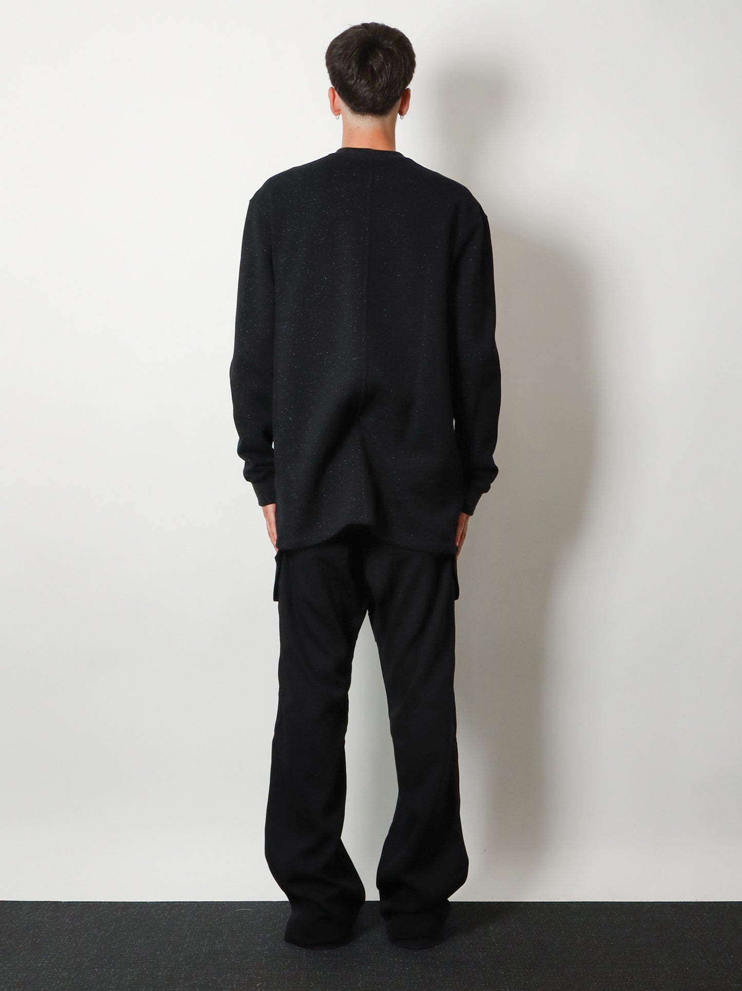 Wool and cotton blend sweater