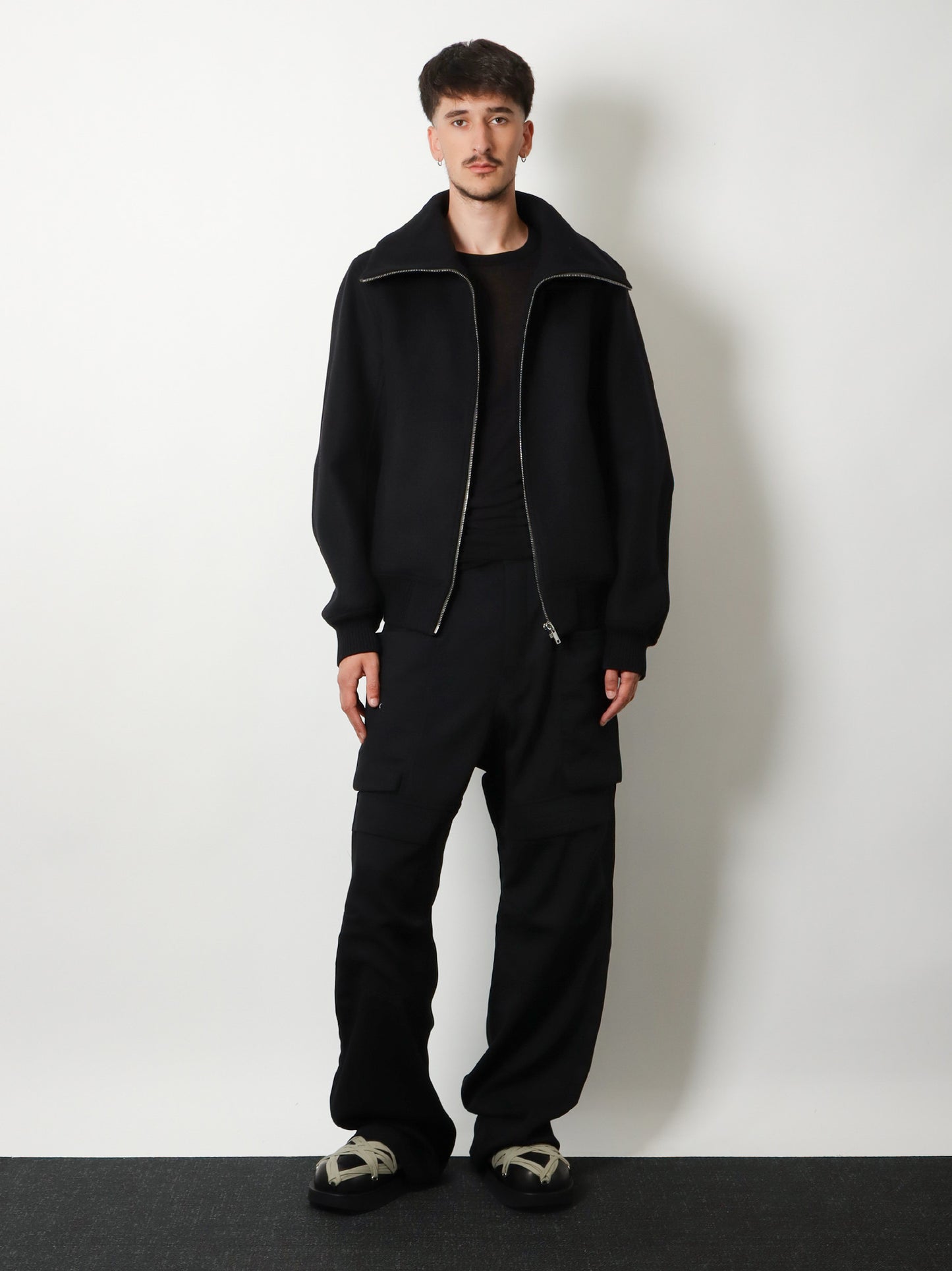 Stefan Cargo Wool Trousers